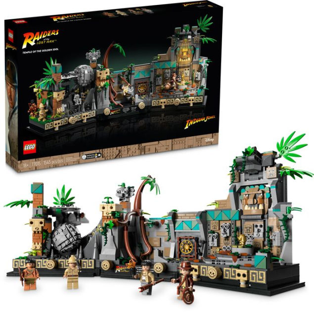 Lego launches Indiana Jones sets, but cans brick-built Temple of Doom