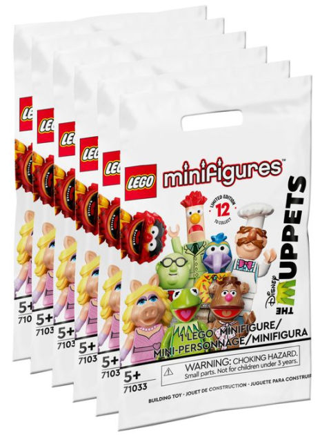  LEGO Minifigures Disney 100 6 Pack 66734 Limited Edition  Collectible Figures, Surprise Buildable Disney Characters for Role Play, A  Gift for Imaginative Kids Ages 5+ : Toys & Games