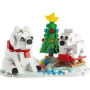 LEGO Iconic Wintertime Polar Bears 40571