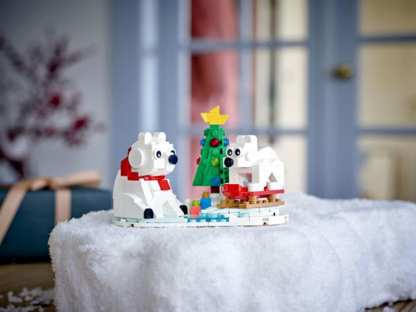 LEGO Iconic Wintertime Polar Bears 40571