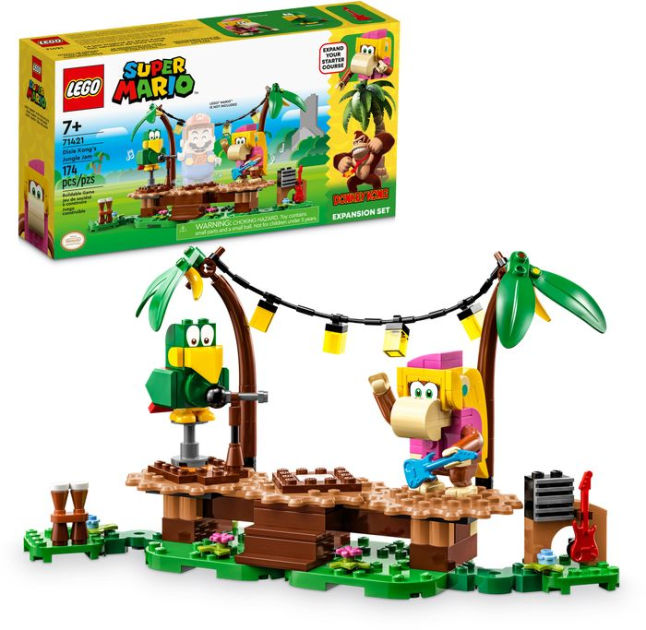 LEGO Super Mario Dixie Kong's Jungle Jam Expansion Set 71421 (Retiring  Soon) by LEGO Systems Inc