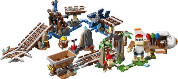 LEGO Super Mario Diddy Kong's Mine Cart Ride Expansion Set 71425 (Retiring Soon)