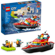 LEGO City Fire Rescue Boat 60373