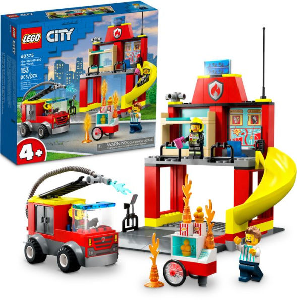 LEGO City Fire Station and Fire Truck 60375