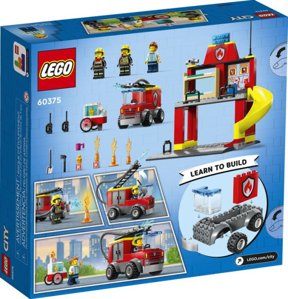 LEGO City Fire Station and Fire Truck 60375