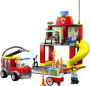 Alternative view 7 of LEGO City Fire Station and Fire Truck 60375