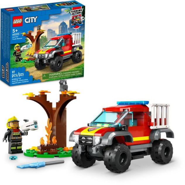 LEGO City 4x4 Fire Truck Rescue 60393 by LEGO Systems Inc