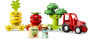 Alternative view 3 of LEGO DUPLO Fruit and Vegetable Tractor 10982