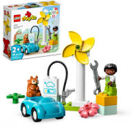 Title: LEGO DUPLO Town Wind Turbine and Electric Car 10985