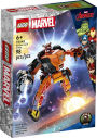 Alternative view 7 of LEGO Super Heroes Rocket Mech Armor 76243