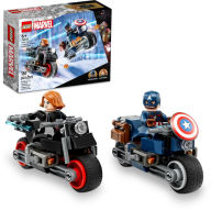 Title: LEGO Marvel Super Heroes Black Widow & Captain America Motorcycles 76260