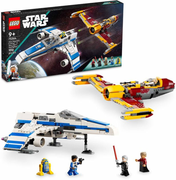 LEGO Star Wars New Republic E-Wing vs. Shin Hati's Starfighter