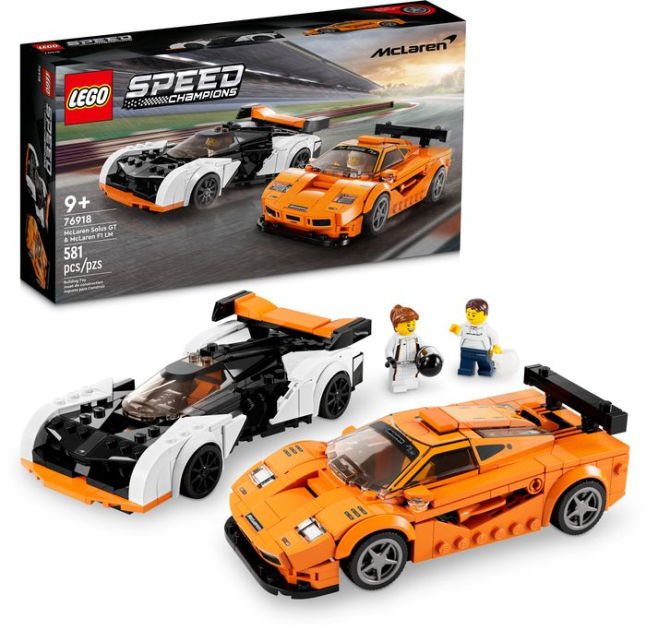 LEGO Speed Champions McLaren Solus GT & McLaren F1 LM 76918 by