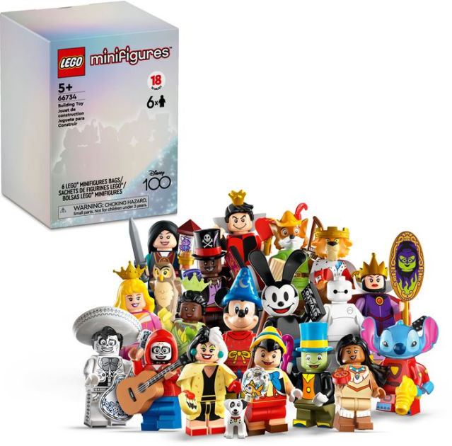 LEGO Minifigures Disney 100 6 Pack 66734 by Systems | Barnes & Noble®