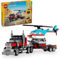 Title: LEGO Creator Flatbed Truck with Helicopter 31146