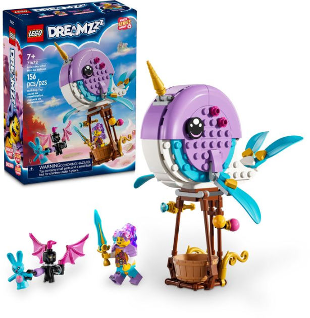 LEGO DREAMZzz Izzie's Narwhal Hot-Air Balloon 71472 by LEGO Systems Inc.