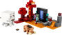 Alternative view 2 of LEGO Minecraft The Nether Portal Ambush 21255