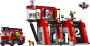 Alternative view 2 of LEGO City Fire Station with Fire Truck 60414