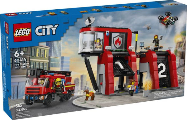 LEGO City Fire Station with Fire Truck 60414