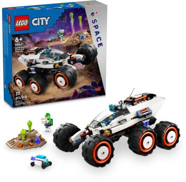LEGO City Space Space Explorer Rover and Alien Life 60431