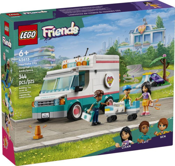 LEGO Friends Heartlake City Hospital Ambulance 42613