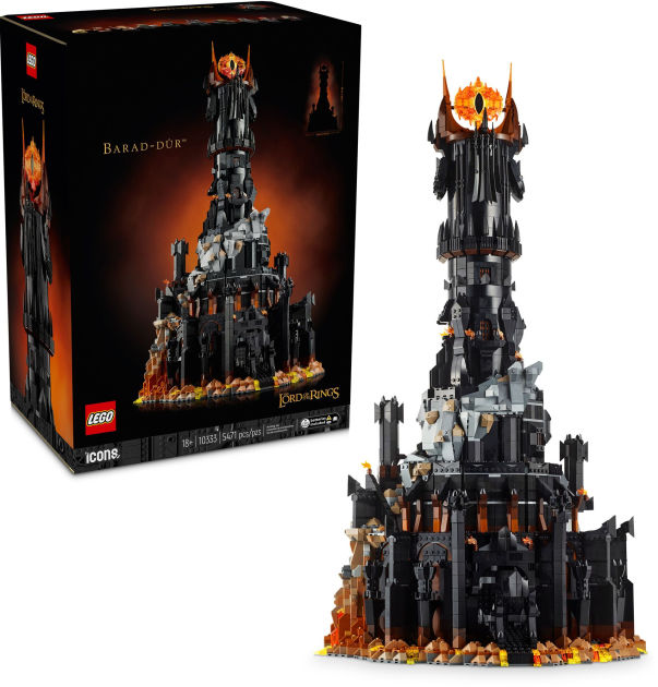 LEGO Icons The Lord of the Rings: Barad-dur 10333 by LEGO Systems