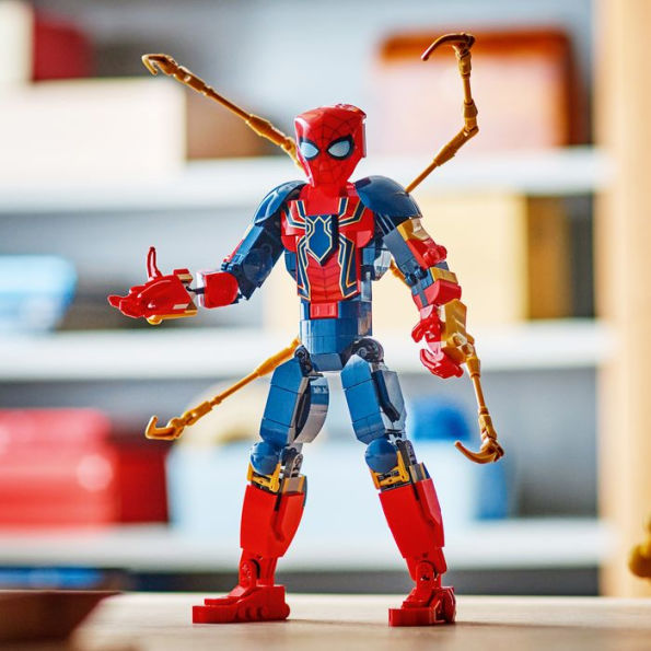 LEGO Marvel Super Heroes Iron Spider-Man Construction Figure 76298