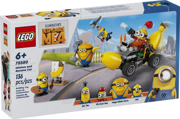 LEGO Despicable Me Minions and Banana Car 75580