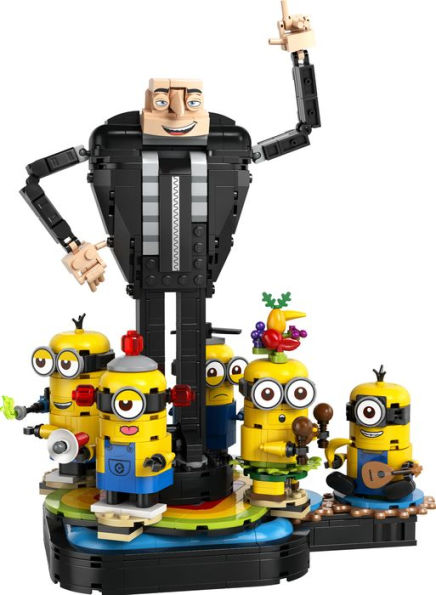 LEGO Despicable Me Brick-Built Gru and Minions 75582