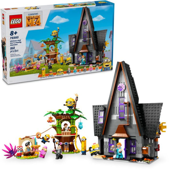 LEGO Despicable Me Minions and Gru's Family Mansion 75583