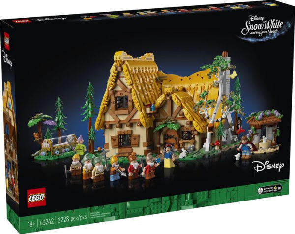 LEGO Disney Princess Snow White and the Seven Dwarfs' Cottage 43242