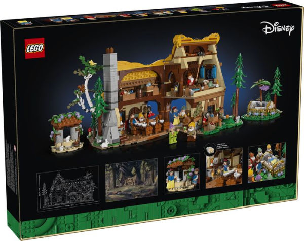 LEGO Disney Princess Snow White and the Seven Dwarfs' Cottage 43242