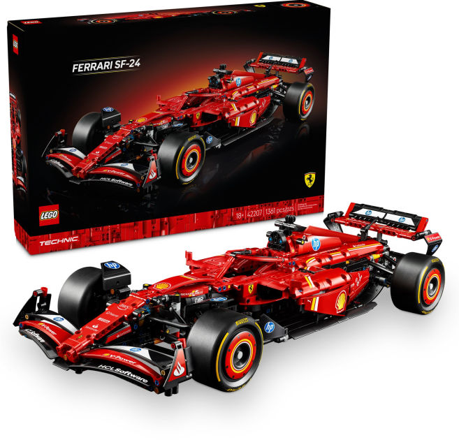 LEGO Technic Ferrari SF-24 F1 Car 42207 by LEGO Systems Inc