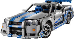 Alternative view 2 of LEGO Technic 2 Fast 2 Furious Nissan Skyline GT-R (R34) Car 42210