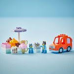 Alternative view 3 of LEGO DUPLO Bluey Ice Cream Trip with Bluey 10458