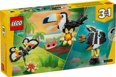 Alternative view 7 of LEGO Creator Wild Animals: Tropical Toucan 31173