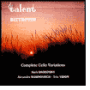 Beethoven: Complete Cello Variations