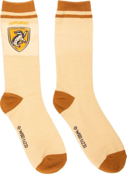 Harry Potter Hufflepuff Striped House Crew Sock