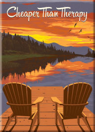 Title: Cheaper Than Therapy Magnet