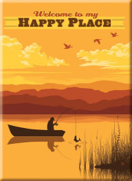 Title: Welcome to My Happy Place Magnet