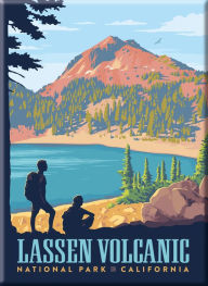 Title: Lassen Volcanic NP Magnet