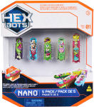 Alternative view 12 of Hexbugs BOTS Nano 5 Pack, 4 Nano Bugs with Bonus Flash Nano, Sensory Toys for Kids & Cats with Vibration Technology, Insect Toys & Mini Robot Toy for Kids Ages 3 & Up