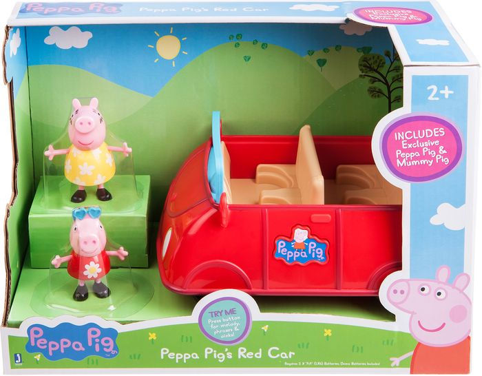 peppa pig peppa's red car