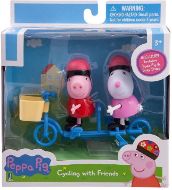 Peppa Pig Peppa & Suzy Sheep Bicycling 681326926184 Item Barnes