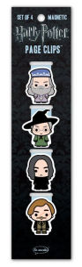 Title: Harry Potter Chibi Professors Page Clip Bookmarks Set of 4