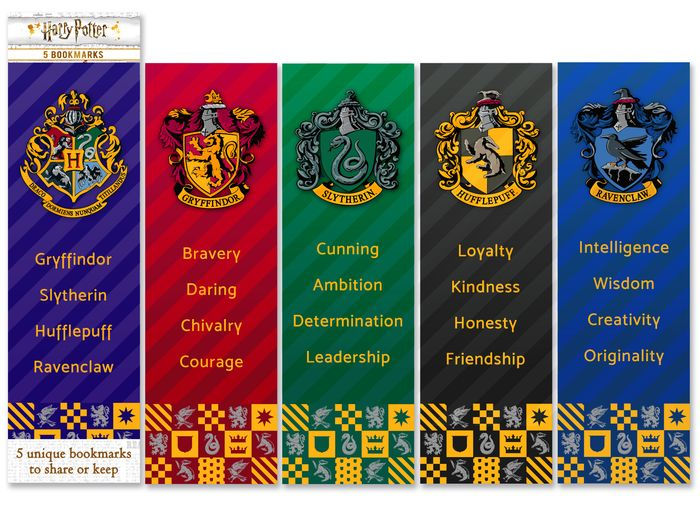 Ravenclaw bookmarks