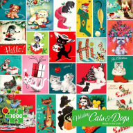Title: 1000 Piece Jigsaw Puzzle Holiday Cats and Dogs