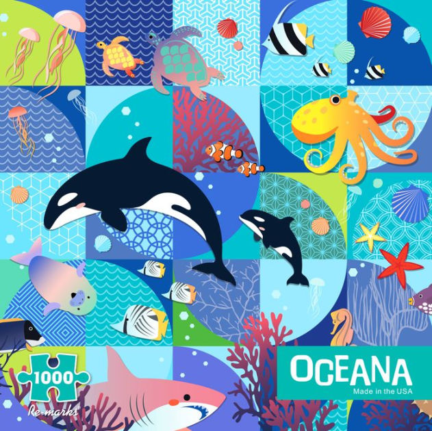 1000 Piece Jigsaw Puzzle Oceana by Re-marks, Inc.