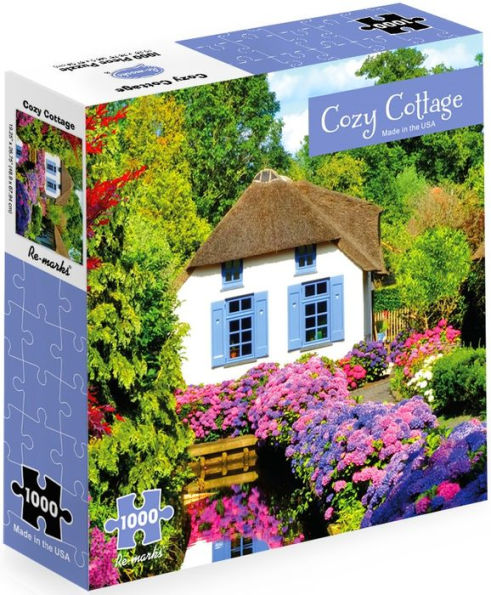 1000 Piece Jigsaw Puzzle Cozy Cottage