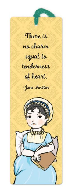 Bookmark Jane Austen metal bookmark 